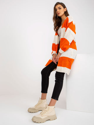 Kardigan-TW-SW-BI-M3022.29X-pomarańczowy