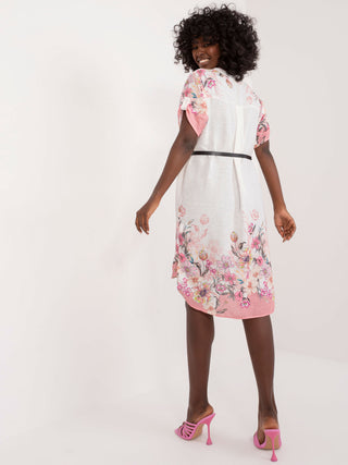 Sukienka-DHJ-SK-15996.16X-jasny różowy