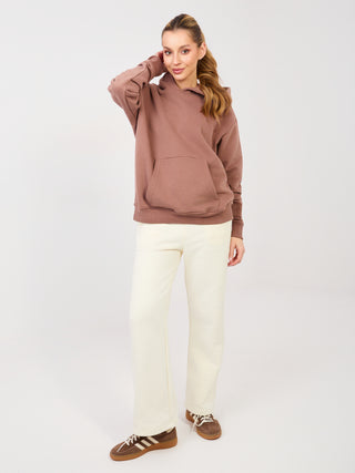 Spodnie dresowe-NS-DR-NS26101.12-ecru
