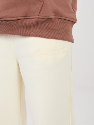 Spodnie dresowe-NS-DR-NS26101.12-ecru