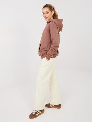 Spodnie dresowe-NS-DR-NS26101.12-ecru