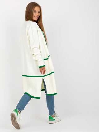 Sweter-LC-SW-0340.42P-biało-zielony