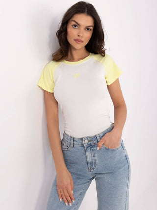 T-shirt-NM-TS-V7940.17-biało-żółty