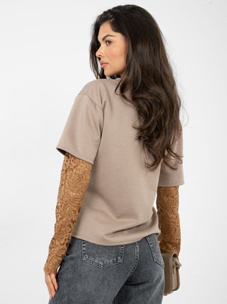Bluzka-IT-BZ-22128.27-ciemny bezowy
