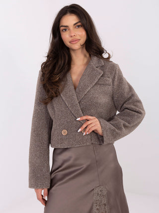 Kurtka-IT-KR-FL9730.23-ciemny bezowy