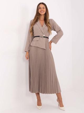 Sukienka-IT-SK-21599.80-ciemny bezowy