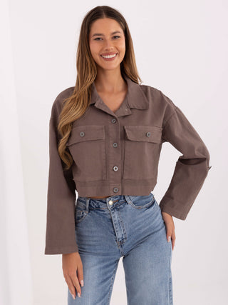 Kurtka-IT-KR-FL7029.72-ciemny bezowy