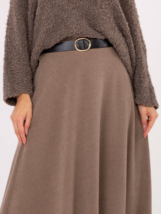 Spódnica-IT-SD-FL9850.12-ciemny bezowy
