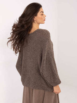 Sweter-CH-SW-72630.79-ciemny bezowy