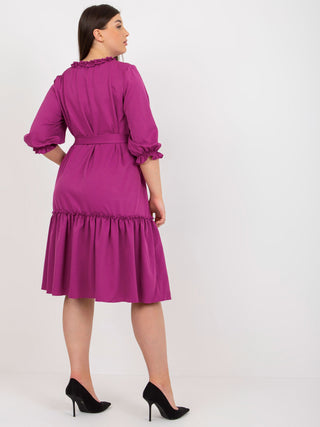Sukienka-LK-SK-508607.28X-fioletowy