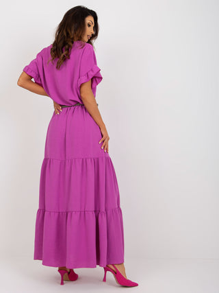 Spódnica-DHJ-SD-8367.09-fioletowy