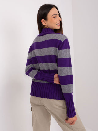 Sweter-PM-SW-JK7453.06-fioletowy