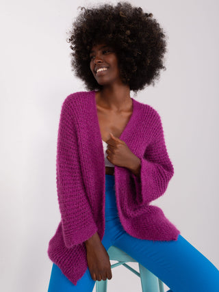 Kardigan-DHJ-SW-2527.02P-fioletowy