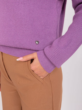 Sweter-PM-SW-PM895.40P-fioletowy