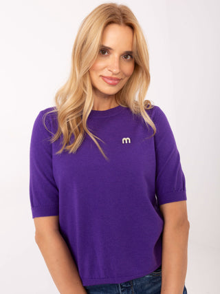 Sweter-PM-SW-Y2508.33-fioletowy