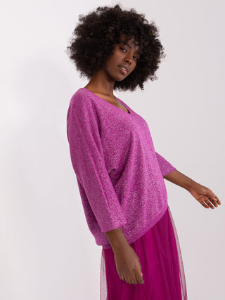 Sweter-GL-SW-DY9517.29-fioletowy