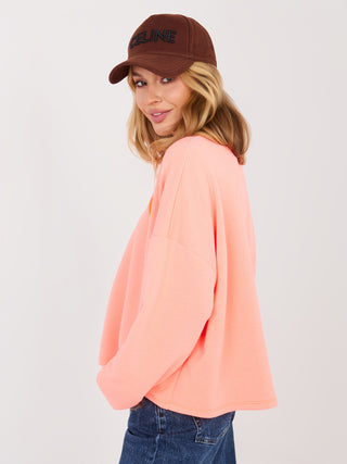 Bluza-MJ-BL-Q2101.84-fluo pomarańczowy