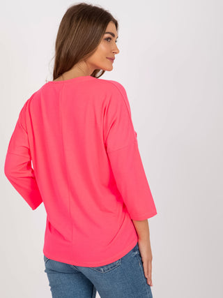 Bluzka-RV-BZ-7663.05-fluo różowy