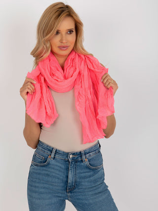 Chustka-AT-CH-LA13086.32P-fluo różowy