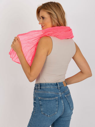 Chustka-AT-CH-LA13086.32P-fluo różowy