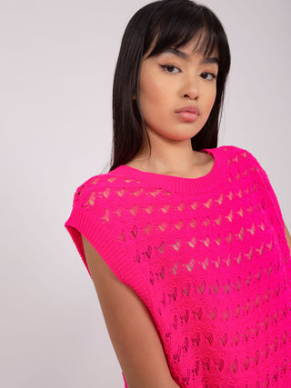 Sukienka-BA-SK-9003.47P-fluo różowy