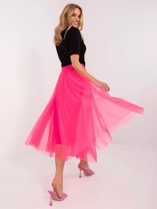 Spódnica-DHJ-SD-19568.13X-fluo różowy