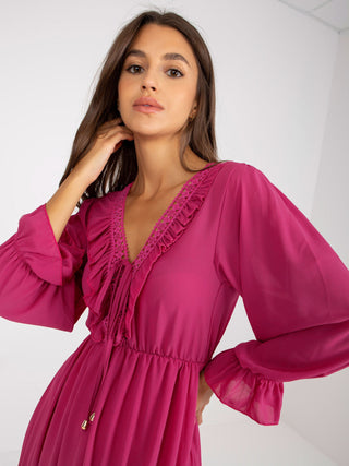 Sukienka-TW-SK-BI-0761.92-fuksjowy