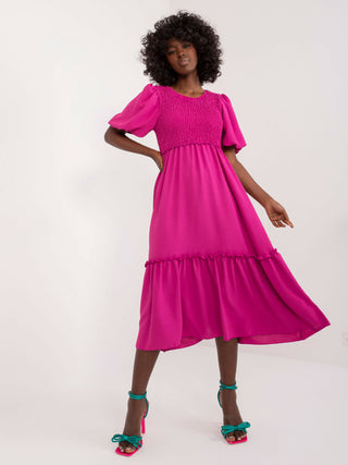 Sukienka-DHJ-SK-8933.99-fuksjowy