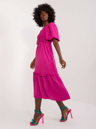 Sukienka-DHJ-SK-8933.99-fuksjowy