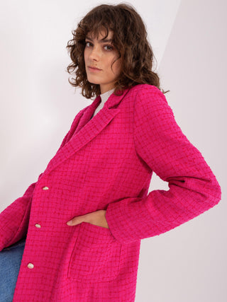 Płaszcz-LK-PL-509410.36P-fuksjowy