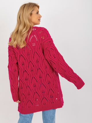 Kardigan-BA-SW-3021.00P-fuksjowy