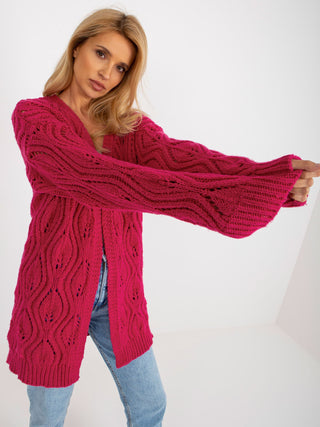 Kardigan-BA-SW-3021.00P-fuksjowy