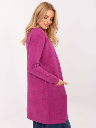 Kardigan-PM-SW-8310.12-fuksjowy
