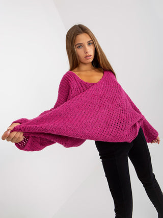 Sweter-TW-SW-BI-M2200.27-fuksjowy