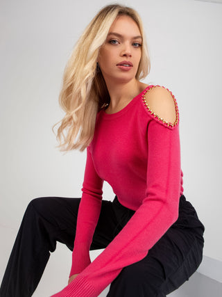 Sweter-EM-SW-J51835.60P-fuksjowy