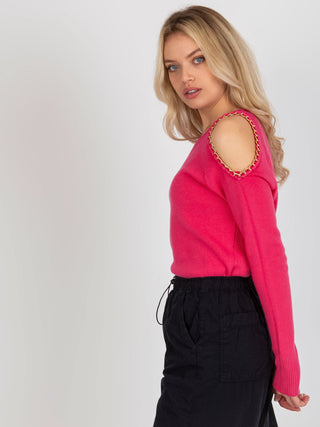 Sweter-EM-SW-J51835.60P-fuksjowy