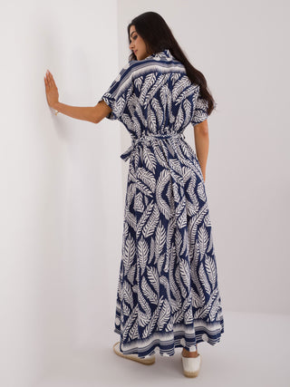 Sukienka-DHJ-SK-19208.09X-granatowy