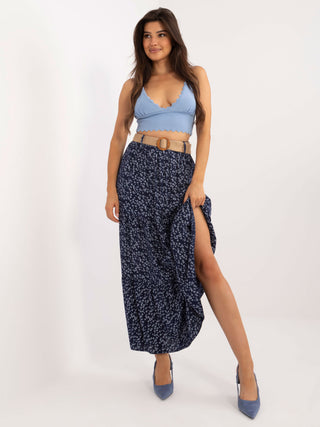 Spódnica-DHJ-SD-3000.19-granatowy