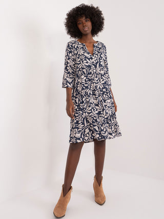 Sukienka-D73771Z30214J-granatowy