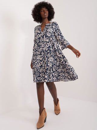 Sukienka-D73771Z30214J-granatowy