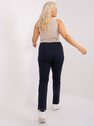 Spodnie dresowe-RV-DR-8930-1.35P-granatowy