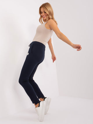 Spodnie dresowe-RV-DR-8370-1.57P-granatowy