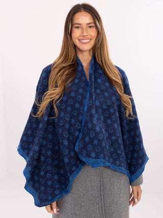 Poncho-AT-PN-7661.89-granatowy