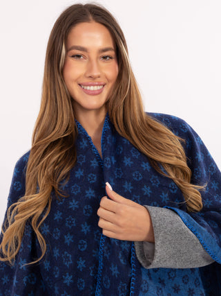 Poncho-AT-PN-7661.89-granatowy