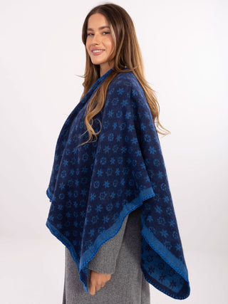 Poncho-AT-PN-7661.89-granatowy