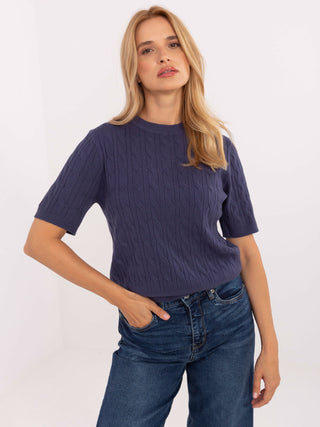 Sweter-PM-SW-N30085.34-granatowy