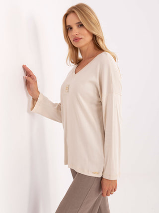 Bluzka-RV-BZ-A852.51-jasny beżowy