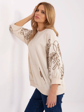 Bluzka-RV-BZ-A367.26-jasny beżowy