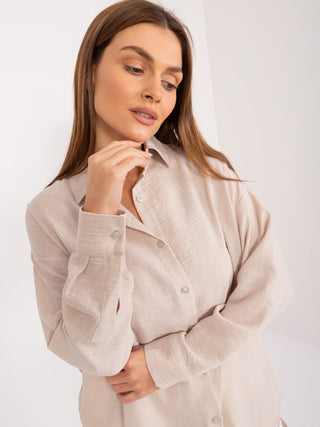 Koszula-FA-KS-9152.30-jasny beżowy