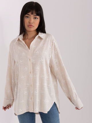 Koszula-LK-KS-509384.98-jasny beżowy